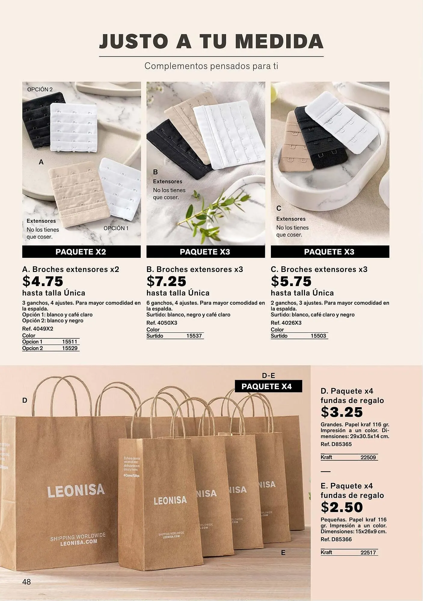 Catalogo de Catálogo Leonisa 24 de agosto al 30 de agosto 2023 - Pag 48