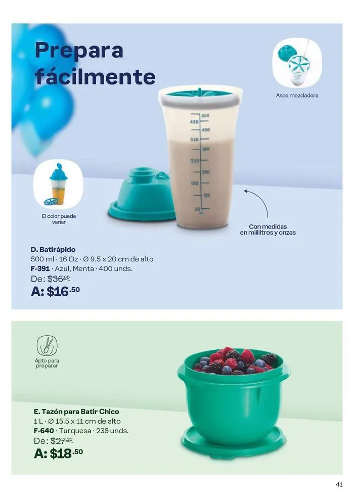 Catalogo de Ofertas Tupperware! 15 de junio al 12 de julio 2024 - Pag 35