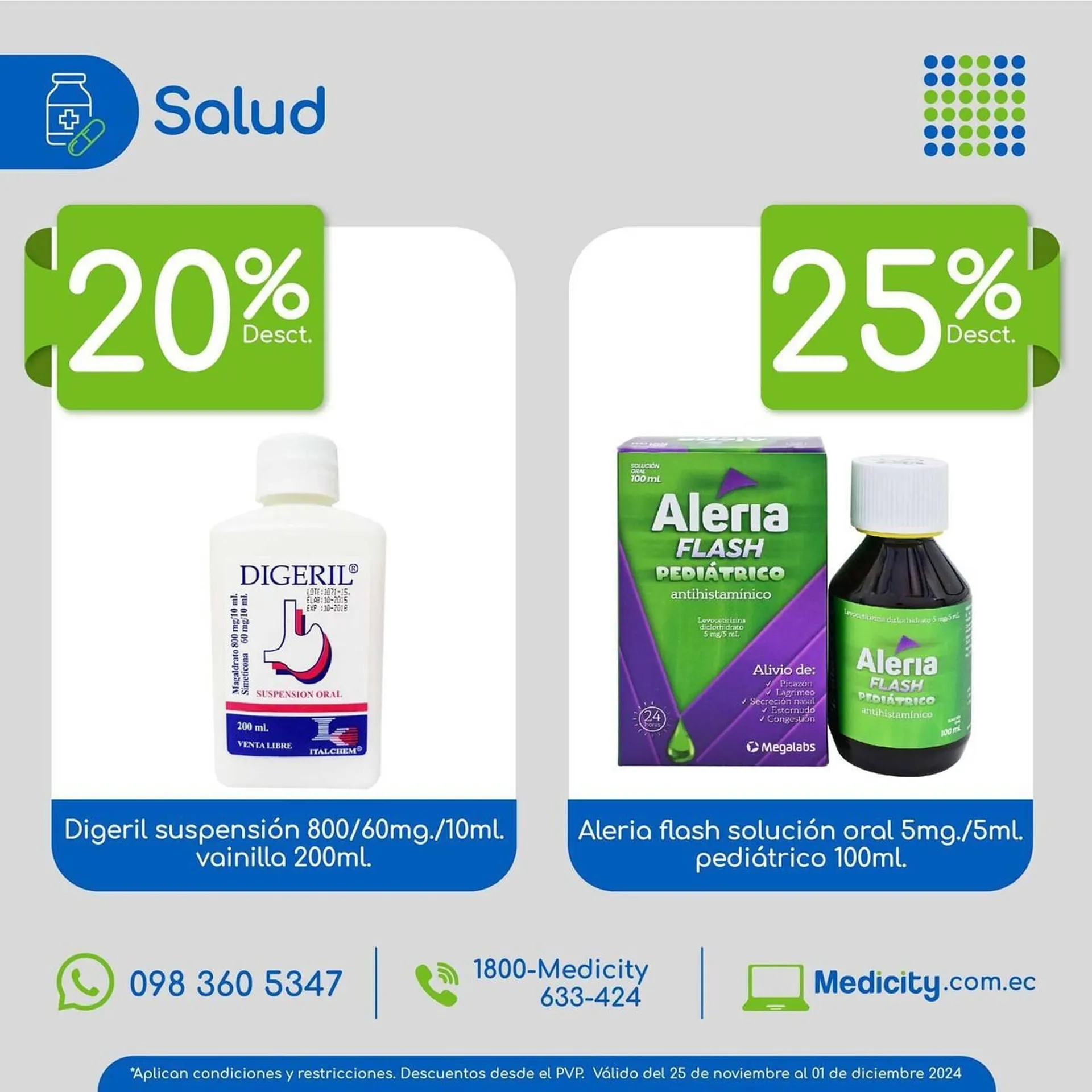 Catalogo de Catálogo Farmacias Medicity 27 de noviembre al 1 de diciembre 2024 - Pag 6