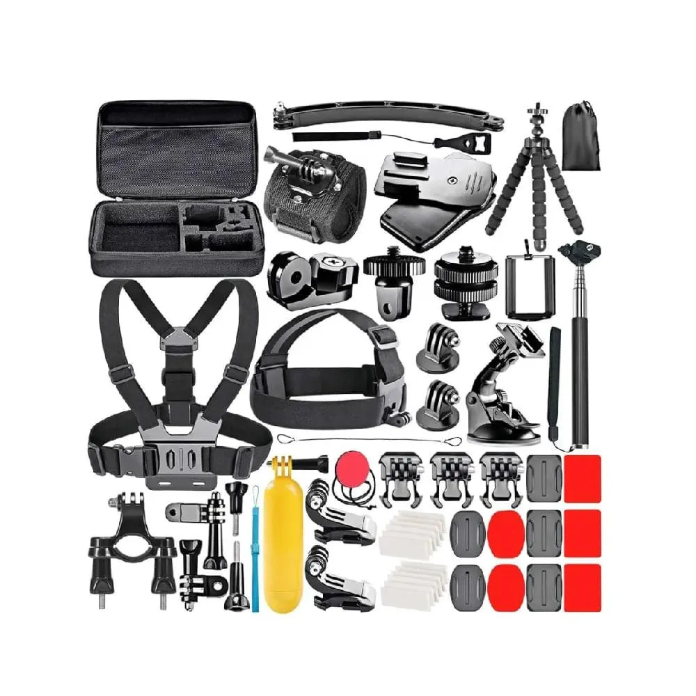 Kit Accesorios Para Cámara Gopro Kitgopro P8885 | Color Negro