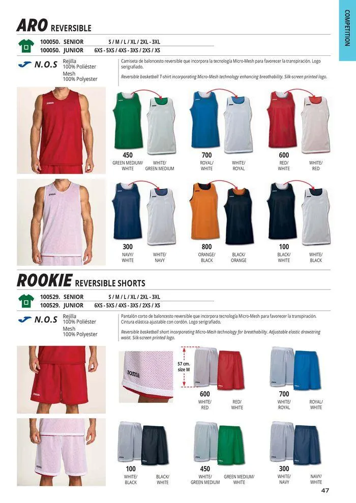 Catalogo de Teamwear Collection 2024  8 de mayo al 31 de diciembre 2024 - Pag 47
