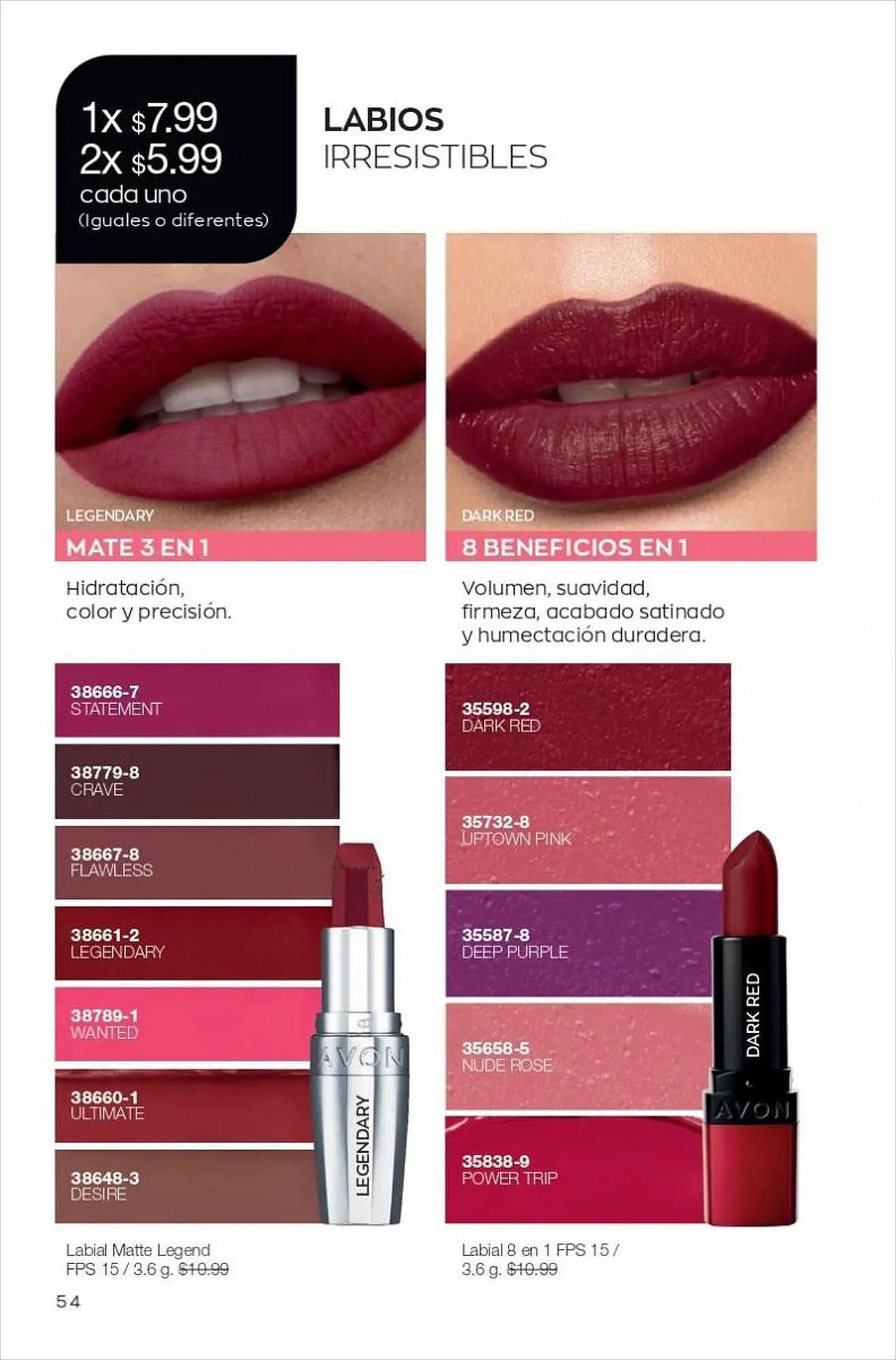 Catalogo de Catálogo AVON 31 de agosto al 2 de septiembre 2023 - Pag 54