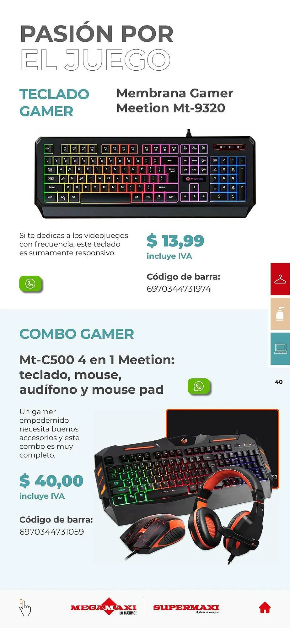 Catalogo de Catálogo Supermaxi 3 de noviembre al 24 de noviembre 2023 - Pag 40