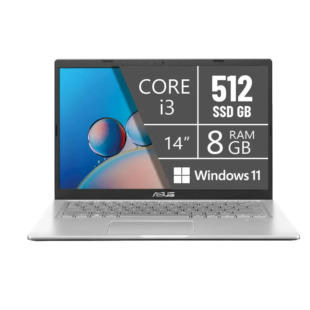 PORTATIL ASUS X415EA-BV2005/I3-1115G4/8GB/SSD 512GB/14 PULG/W11/GRIS/NUMBERPAD