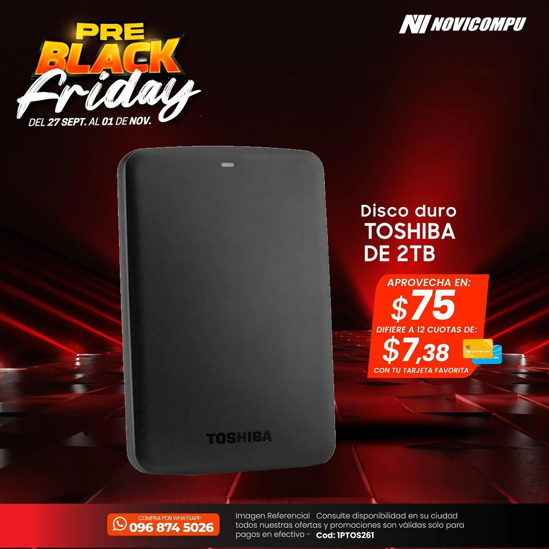 Catalogo de Catálogo Novicompu 27 de septiembre al 1 de octubre 2023 - Pag 1