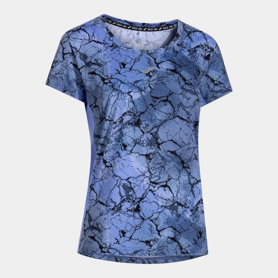 Camiseta manga corta mujer R-NATURE azul