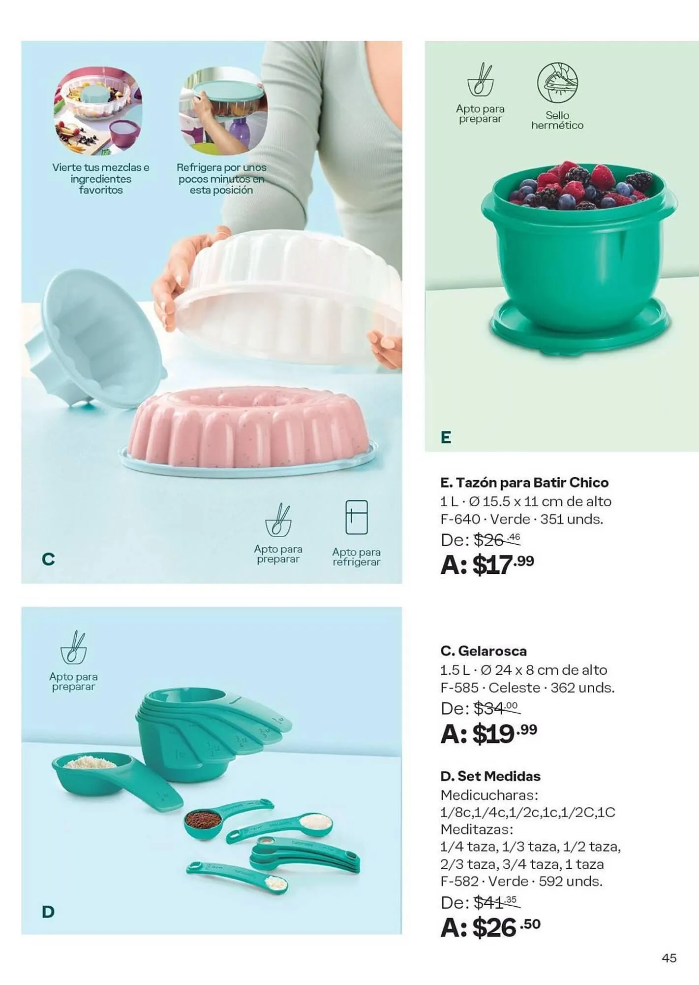 Catalogo de Catálogo Tupperware 24 de febrero al 22 de marzo 2024 - Pag 39