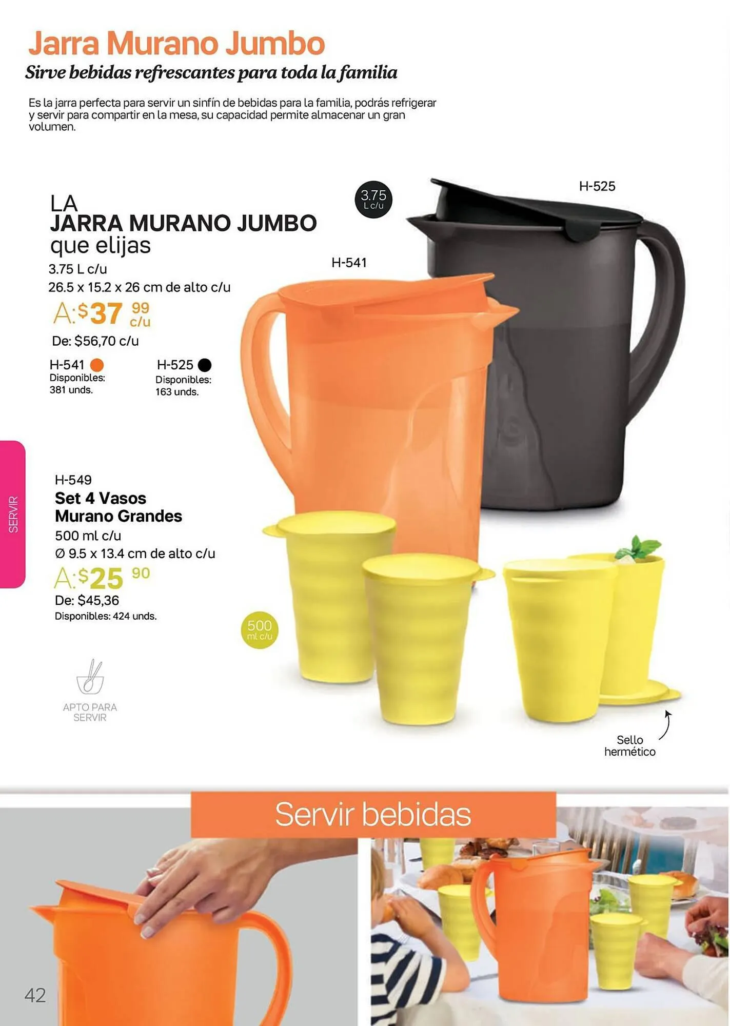 Catalogo de Catálogo Tupperware 6 de octubre al 31 de diciembre 2023 - Pag 42