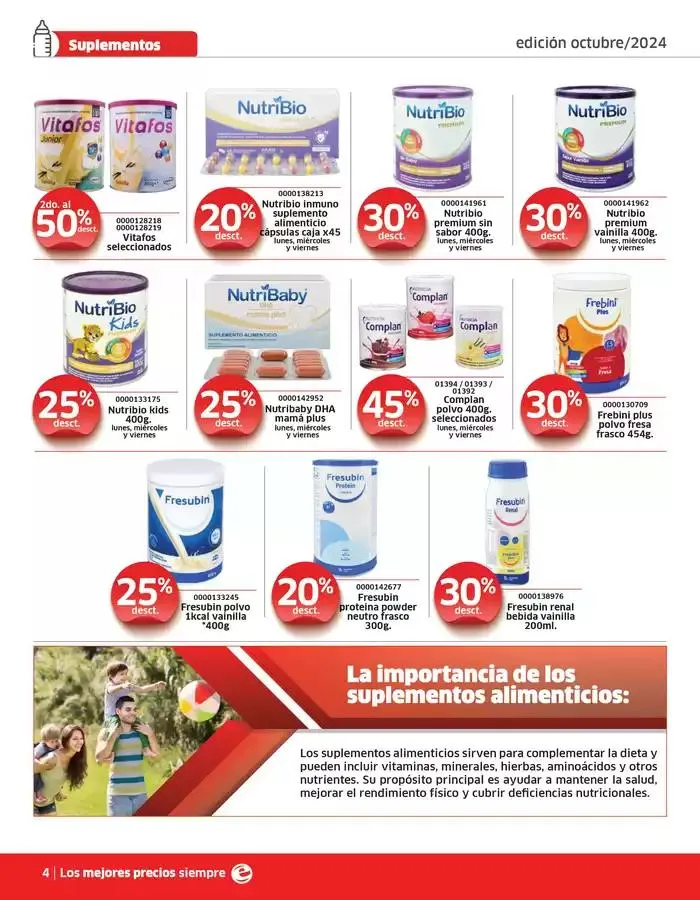 Catalogo de Farmacias Económicas Octubre 2 de octubre al 31 de octubre 2024 - Pag 4