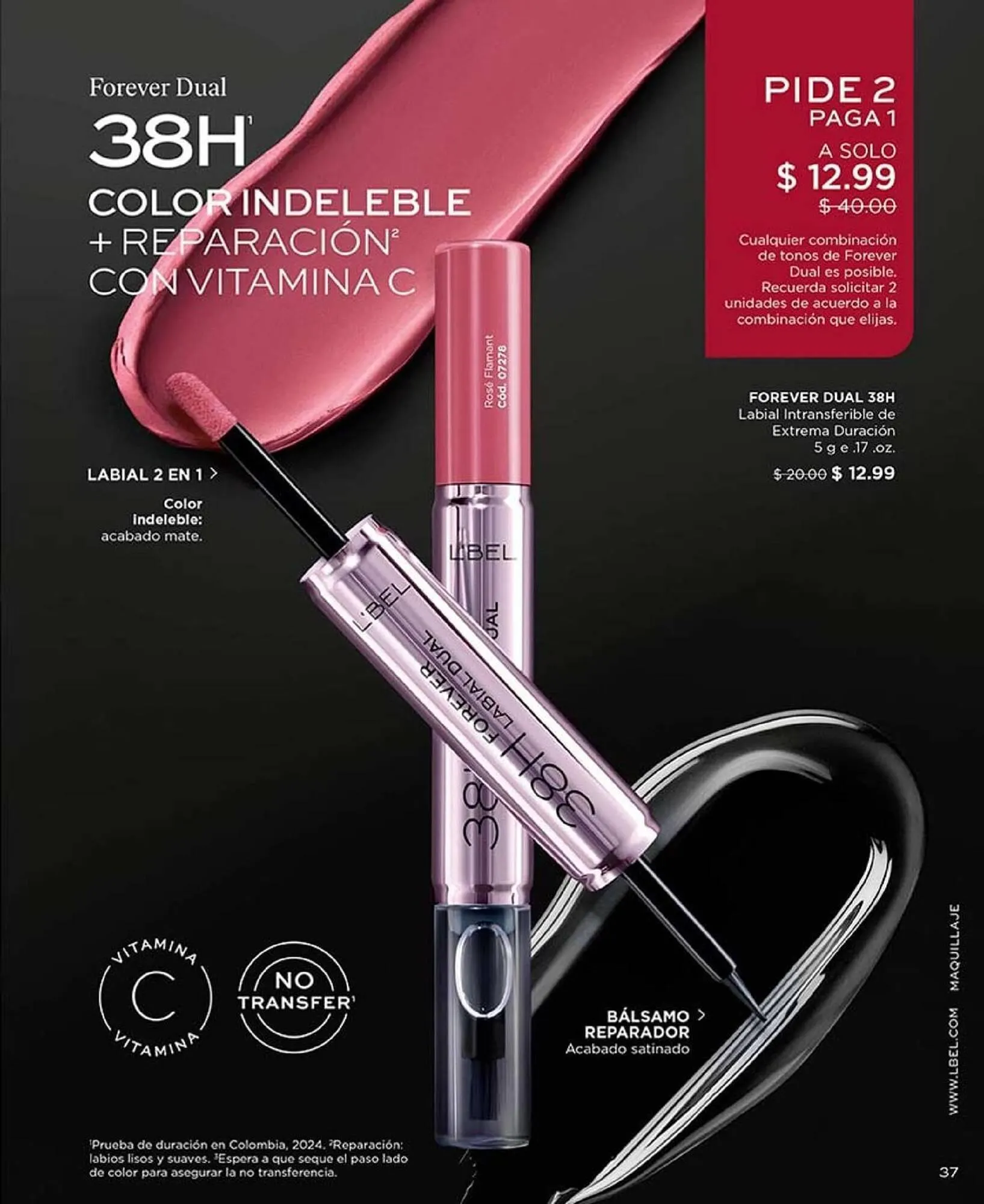 Catalogo de Catálogo L'bel 4 de noviembre al 30 de noviembre 2025 - Pag 37