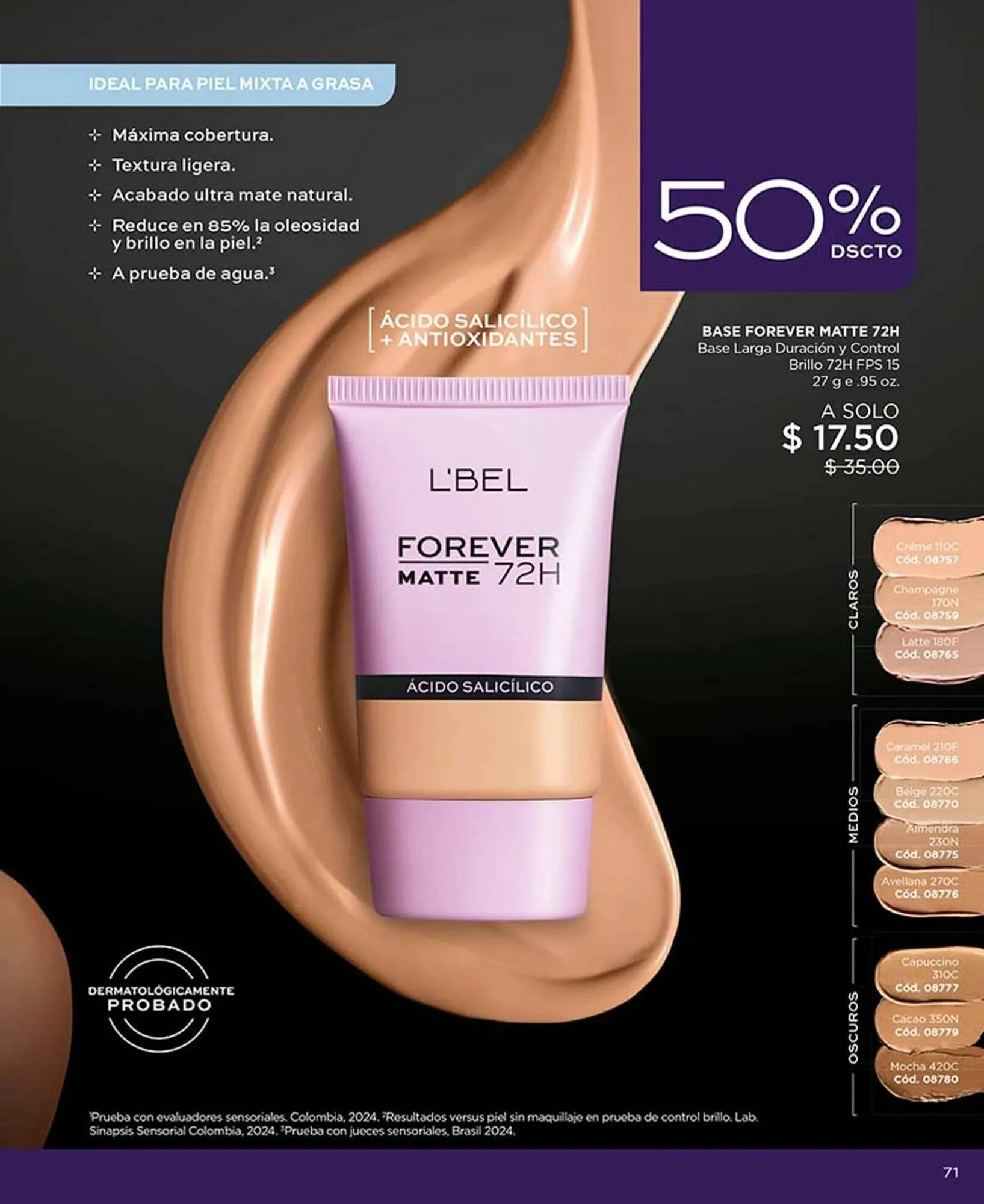 Catalogo de Catálogo L'bel 14 de abril al 10 de mayo 2026 - Pag 71