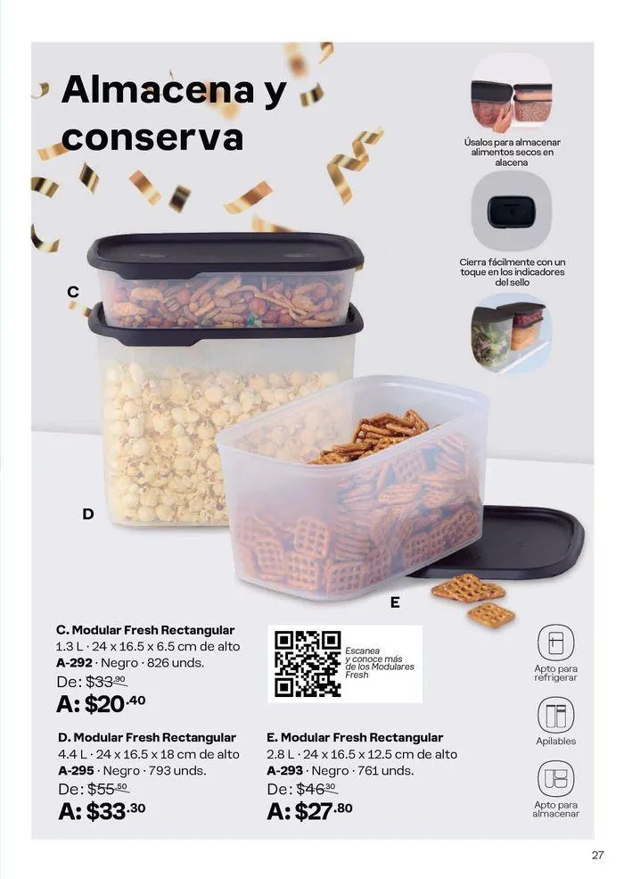 Catalogo de Ofertas Tupperware! 15 de junio al 12 de julio 2024 - Pag 19