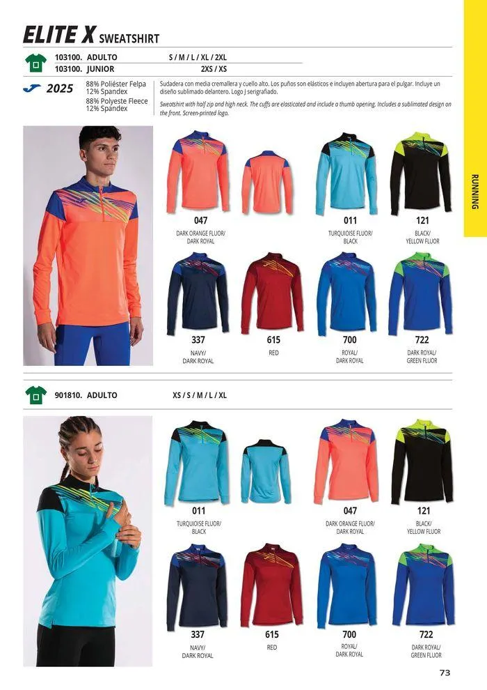 Catalogo de Teamwear Collection 2024 8 de mayo al 31 de diciembre 2024 - Pag 73