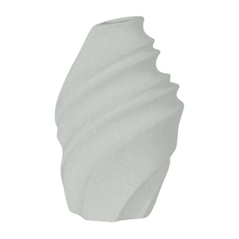 Florero Velti Cerámica 36cm Blanco