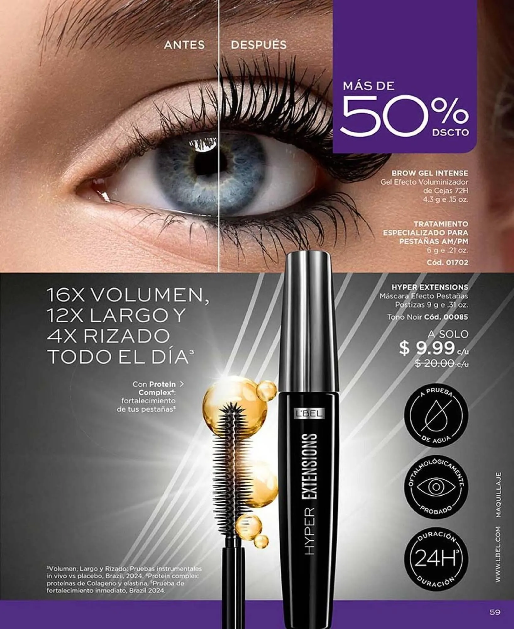 Catalogo de Catálogo L'bel 9 de octubre al 31 de diciembre 2025 - Pag 59