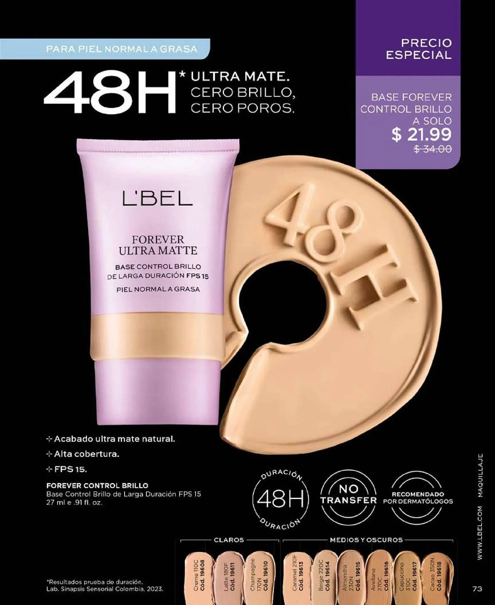 Catalogo de Catálogo L'bel 26 de febrero al 15 de abril 2024 - Pag 70