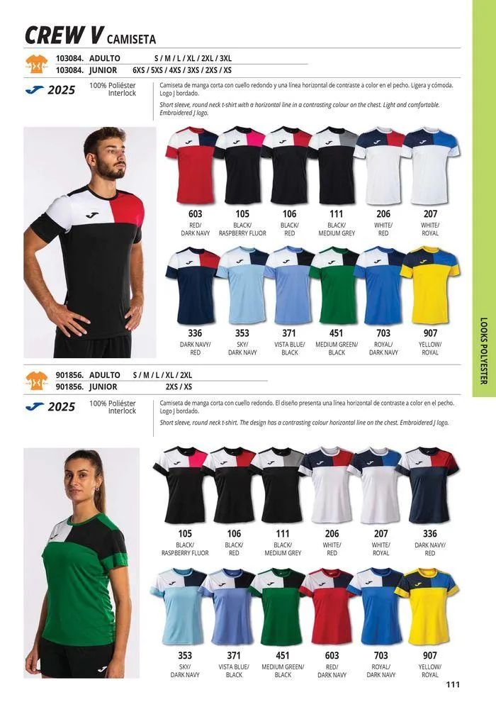 Catalogo de Teamwear Collection 2024 8 de mayo al 31 de diciembre 2024 - Pag 111