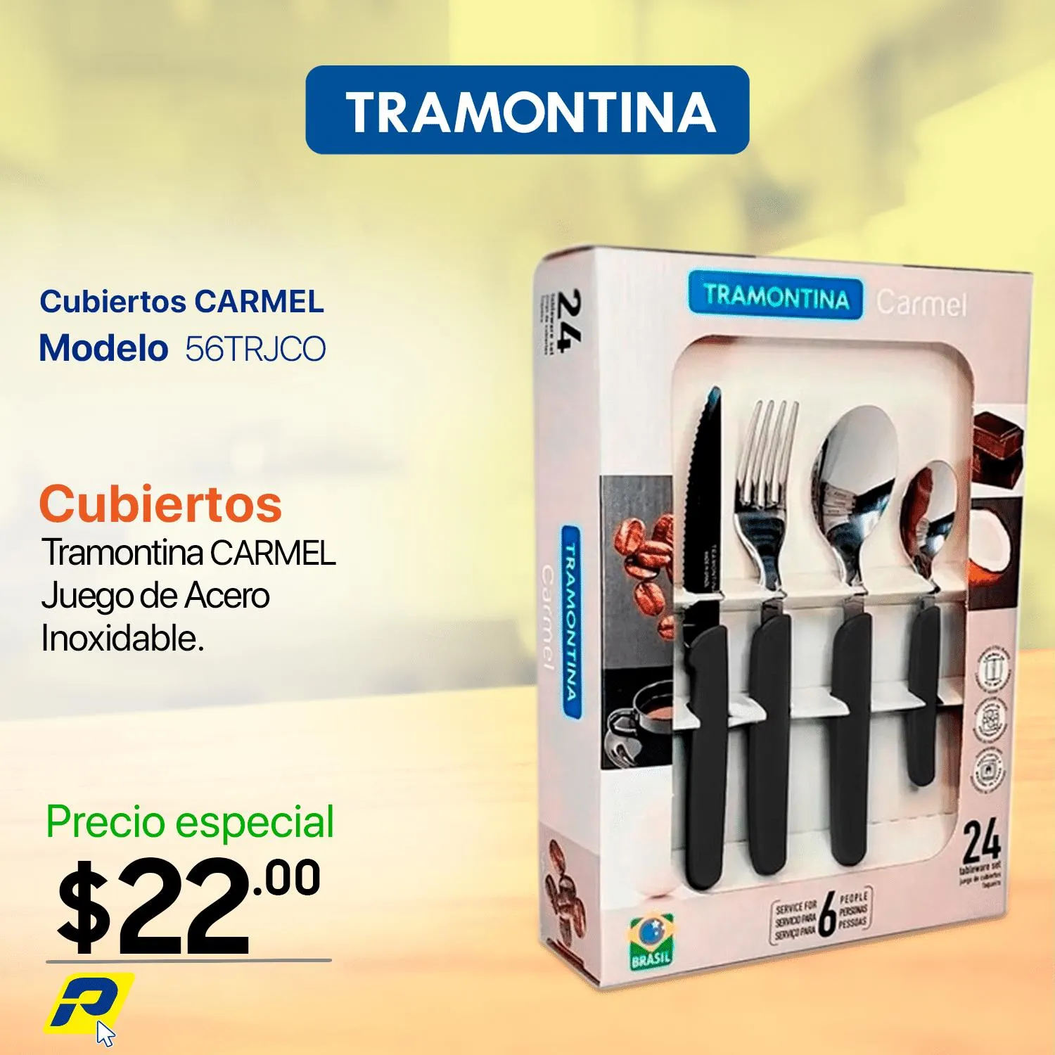 Juegos De Cubiertos Tramontina/diferentes Modelos