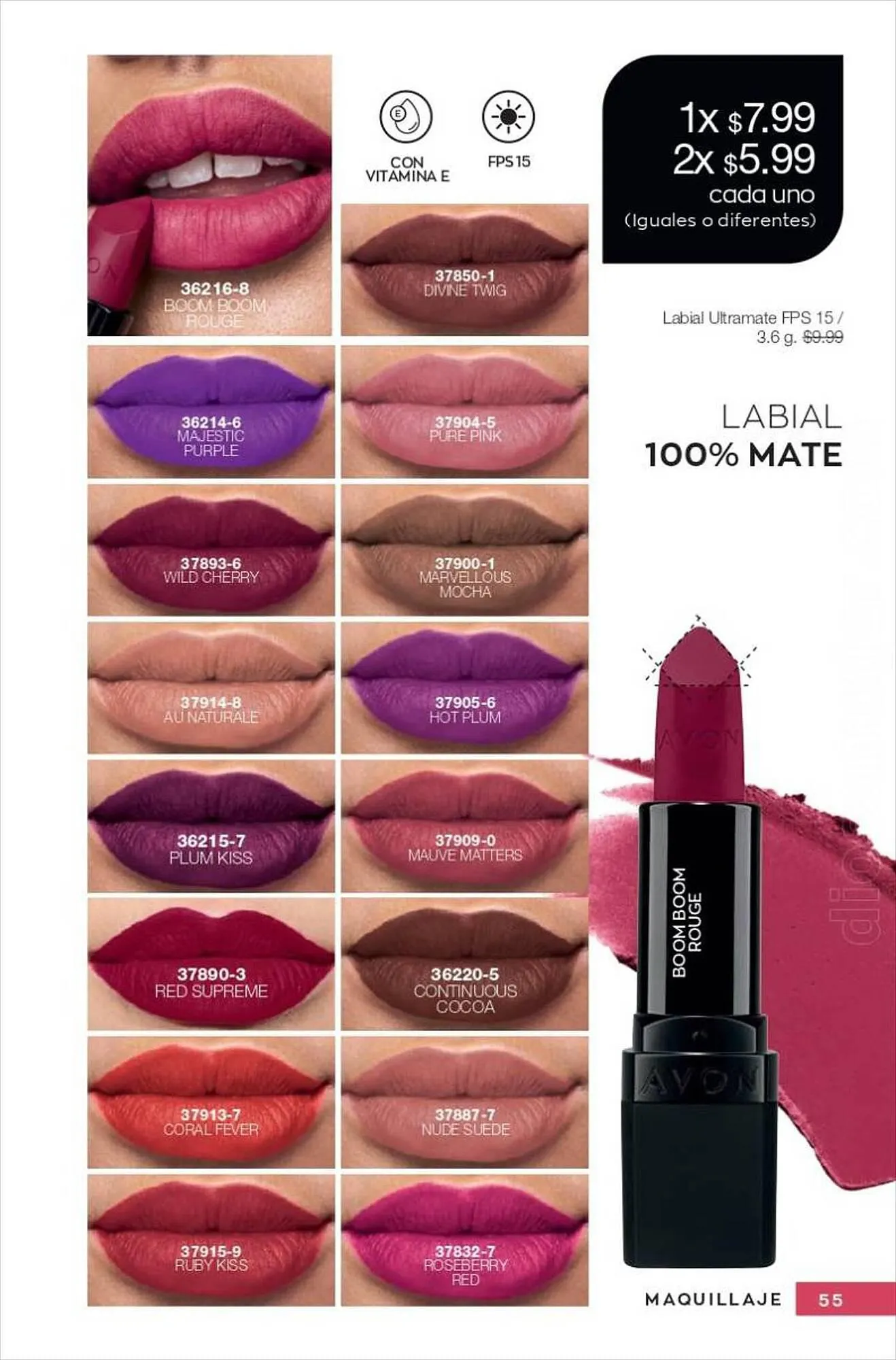 Catalogo de Catálogo AVON 31 de agosto al 2 de septiembre 2023 - Pag 55