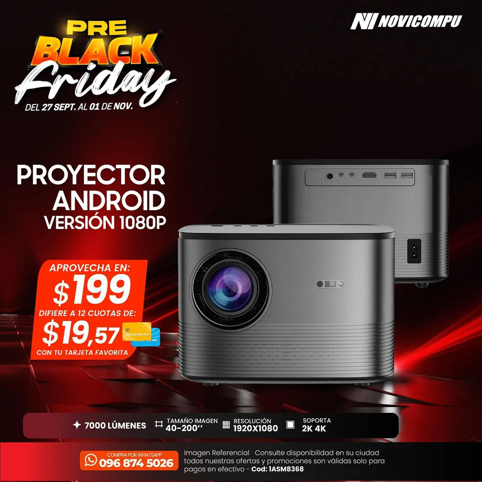 Catalogo de Catálogo Novicompu 28 de septiembre al 1 de octubre 2023 - Pag 1