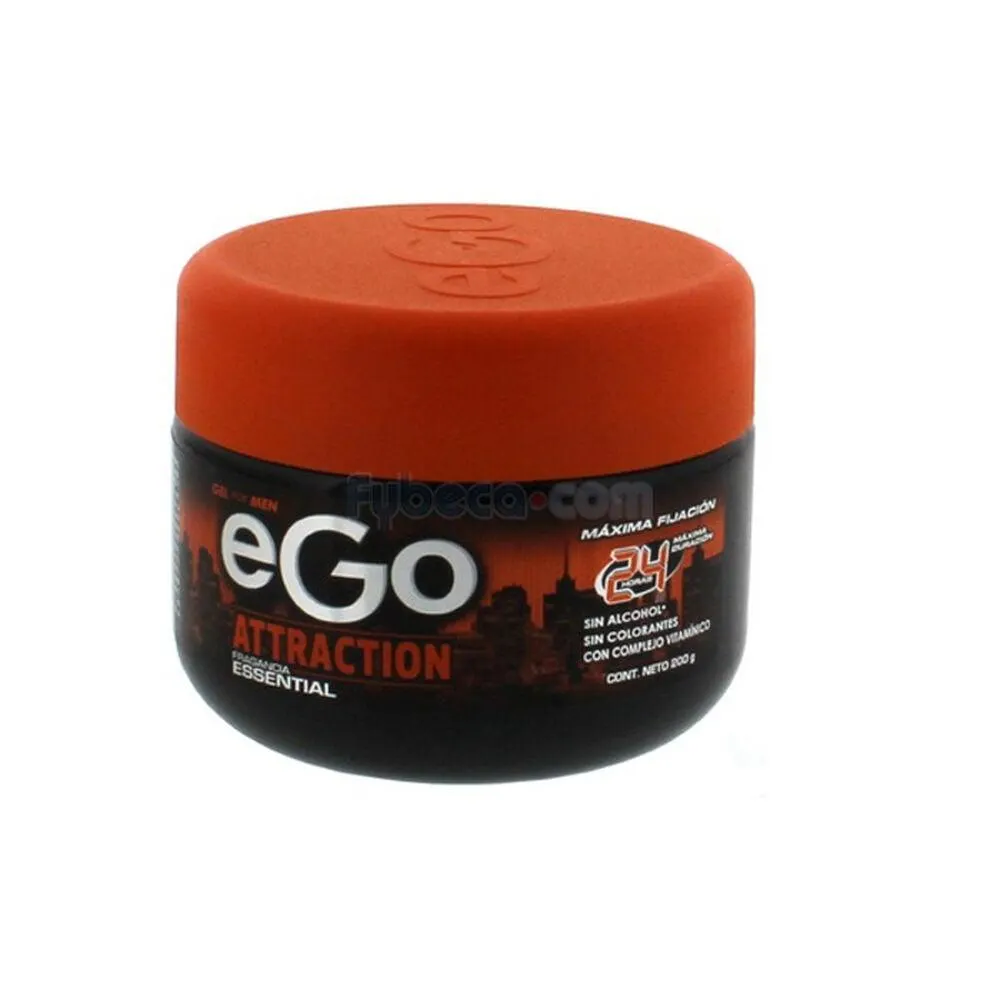 Gel Attraction Fragancia Essential 200 G Frasco Unidad