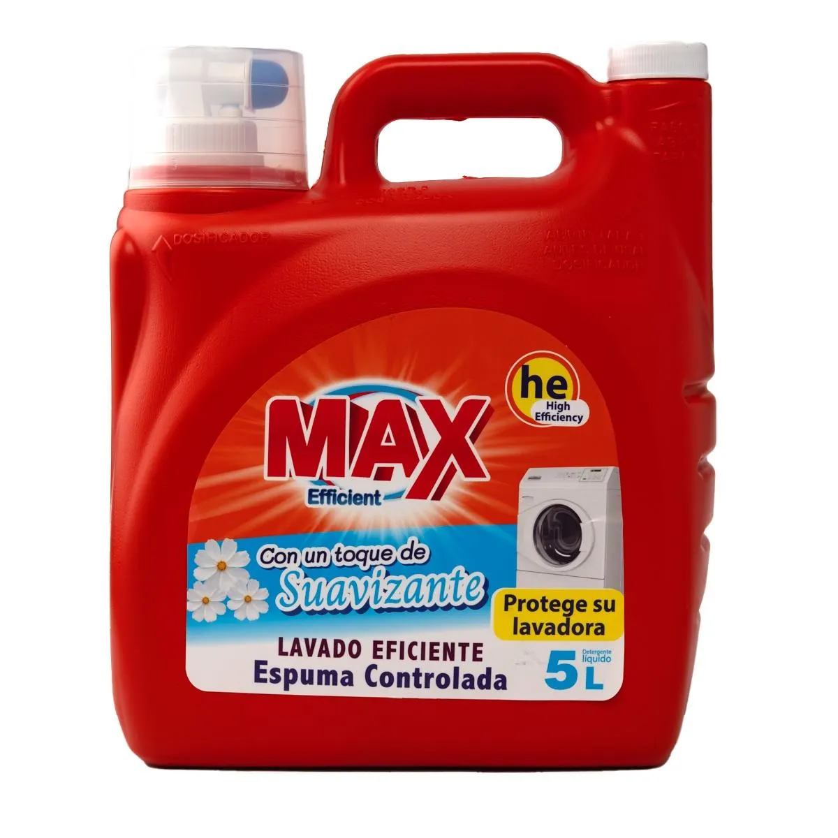 Detergente Líquido Max Efficient Suavizante 5 L