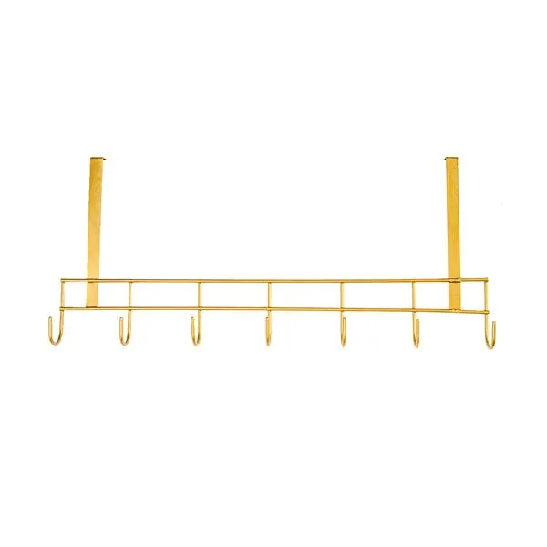 Colgador Dorado 7 Ganchos