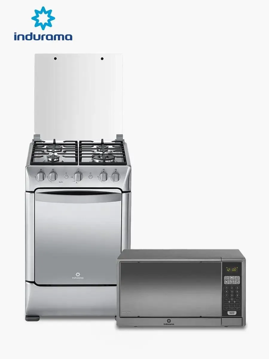 Combo Indurama Cocina Milan Zfo + Microondas 30l MWI-30CR