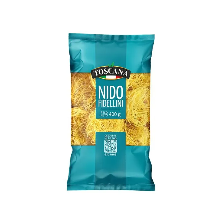Fideo Pasta Nido Fidellini Toscana 400 Gr