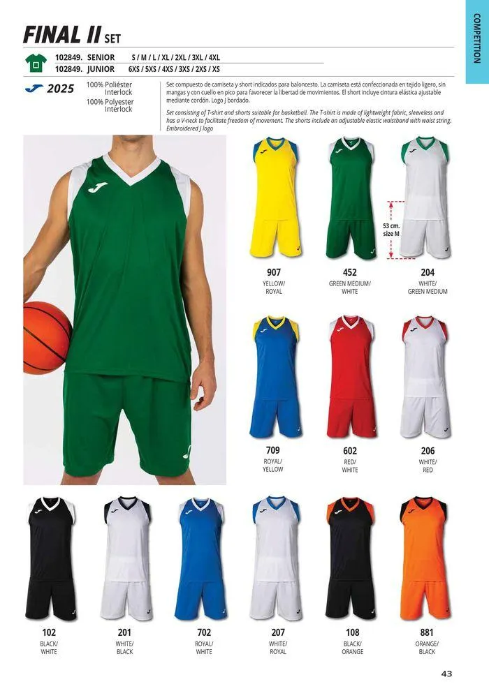 Catalogo de Teamwear Collection 2024  8 de mayo al 31 de diciembre 2024 - Pag 43