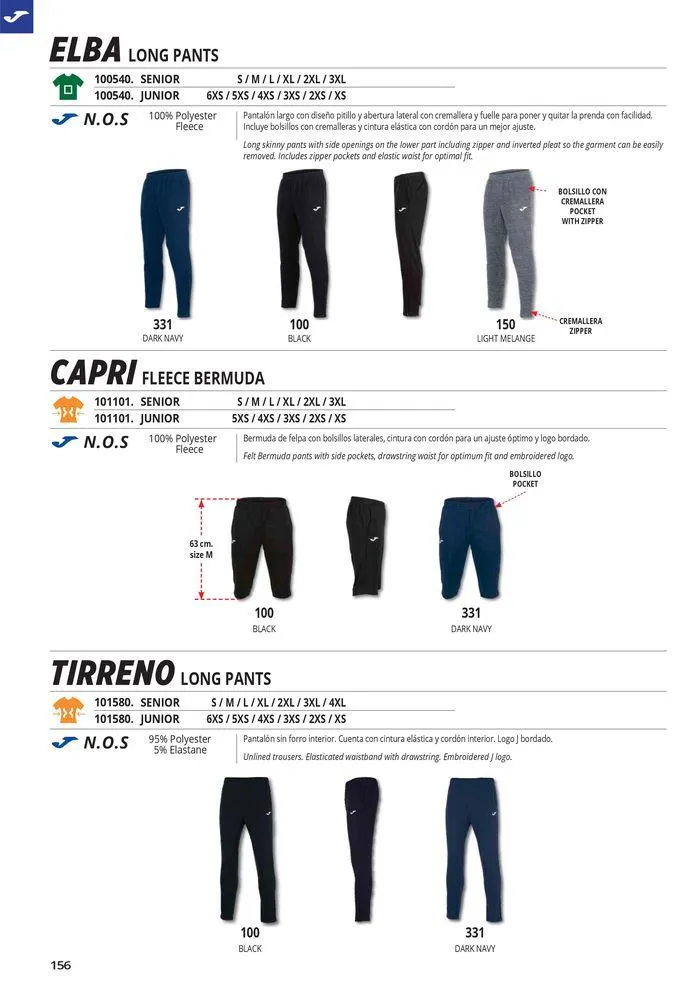 Catalogo de Teamwear Collection 2024  8 de mayo al 31 de diciembre 2024 - Pag 156