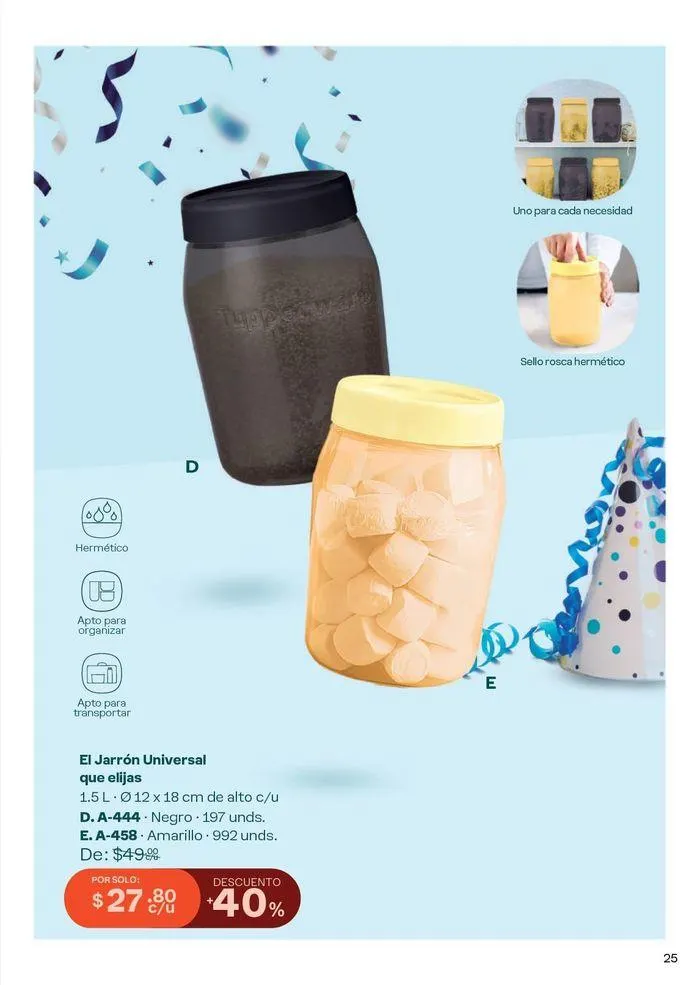 Catalogo de Ofertas Tupperware! 15 de junio al 12 de julio 2024 - Pag 17