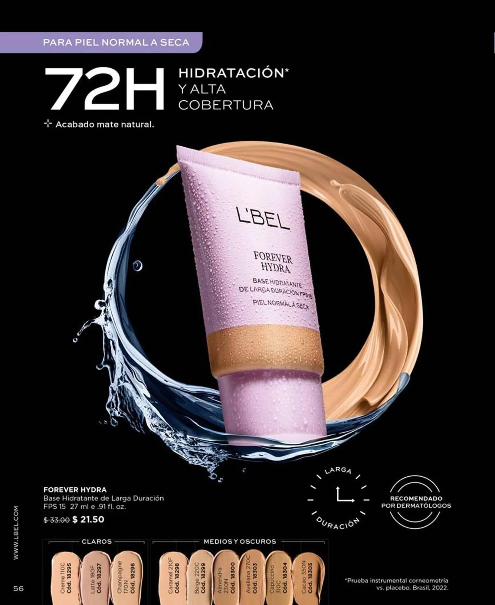 Catalogo de Catálogo L'bel 23 de octubre al 20 de noviembre 2023 - Pag 56