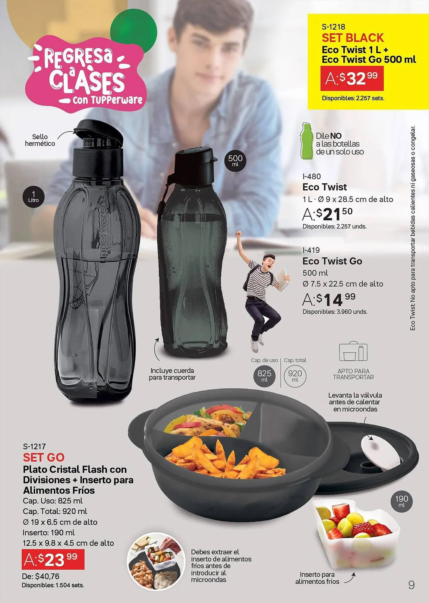 Catalogo de Catálogo Tupperware 7 de agosto al 25 de agosto 2023 - Pag 9