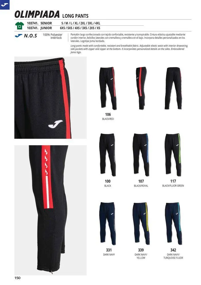 Catalogo de Teamwear Collection 2024  8 de mayo al 31 de diciembre 2024 - Pag 150