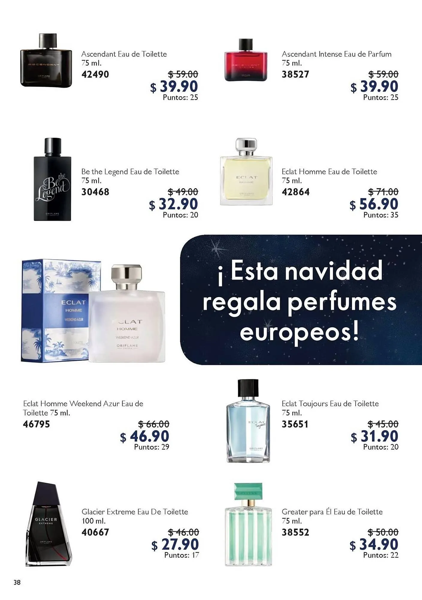 Catalogo de Catálogo Oriflame 6 de diciembre al 26 de diciembre 2025 - Pag 38
