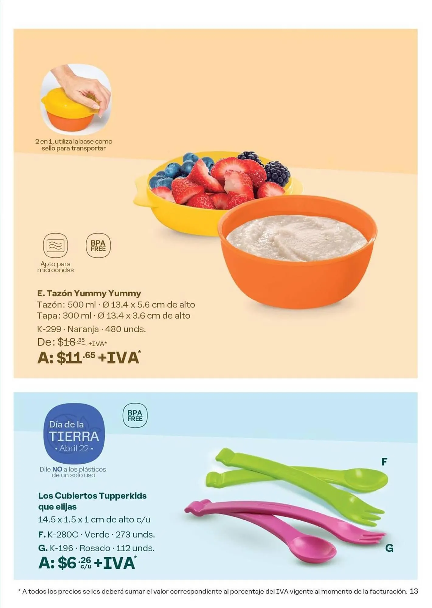 Catalogo de Catálogo Tupperware 27 de marzo al 19 de abril 2024 - Pag 4