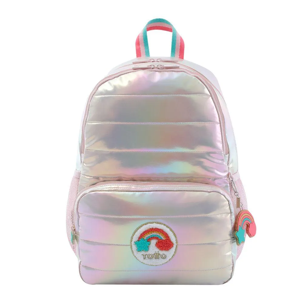 Mochila para Niña Glowy M - Rosado