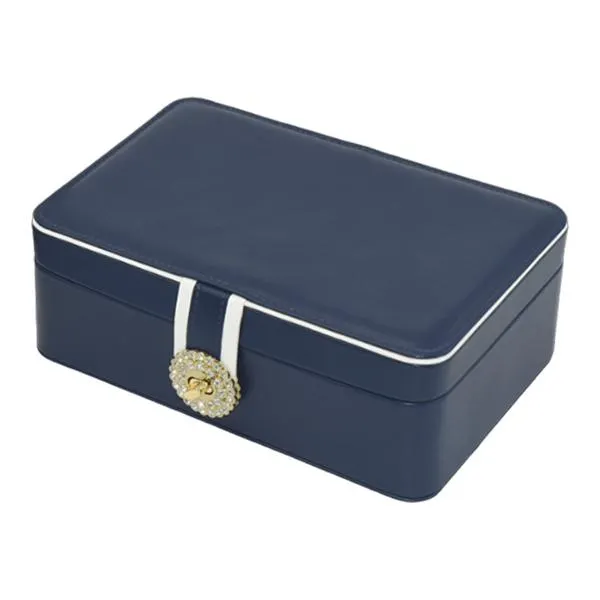 Organizador de bisutería con broche negro