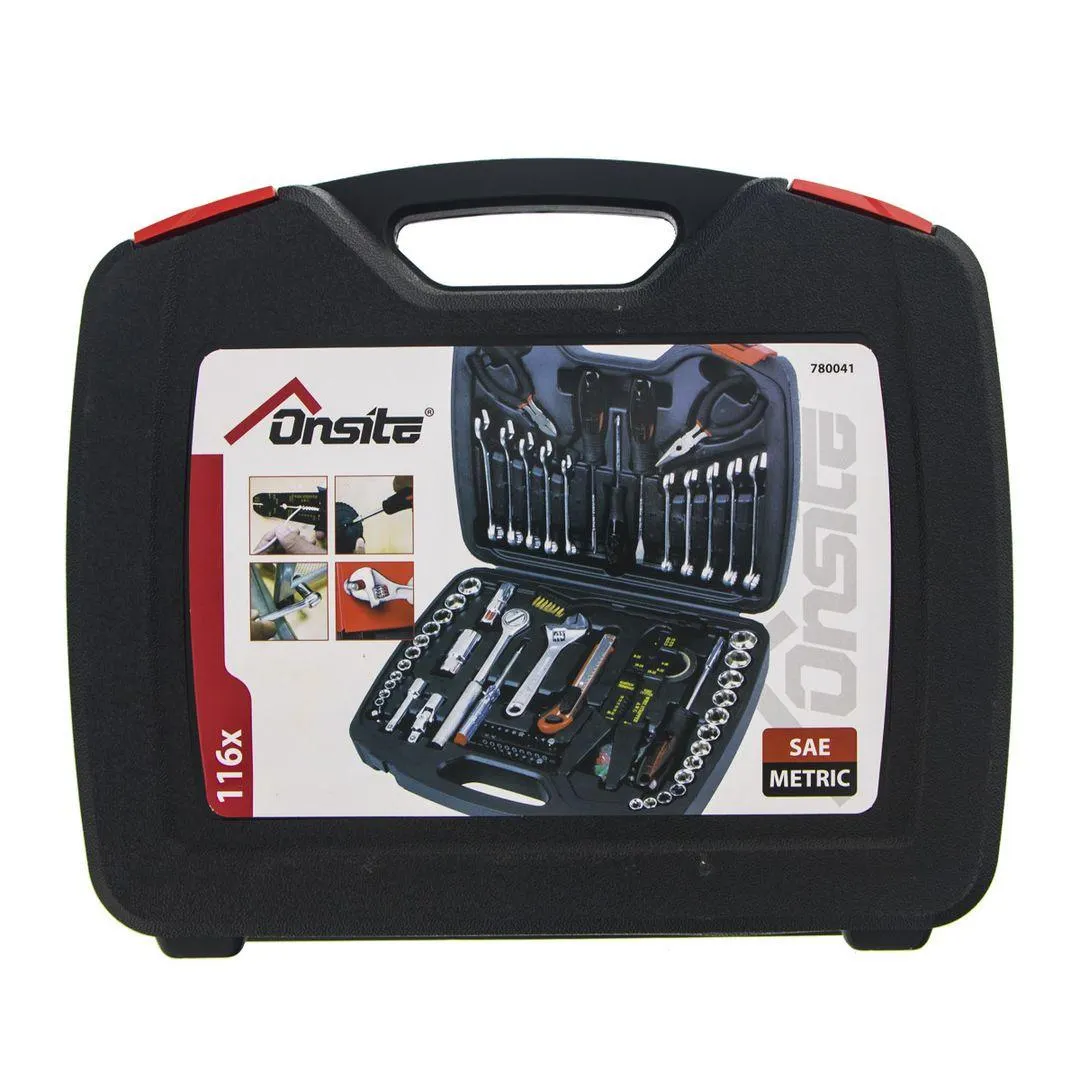 Juego de Herramientas Onsite de 116 Piezas