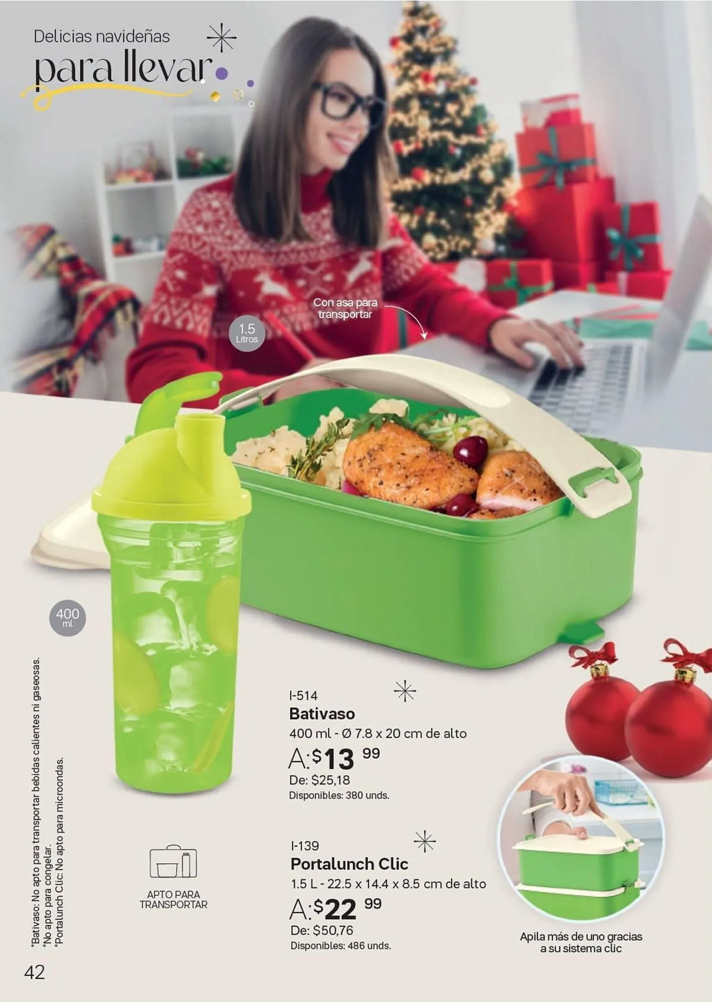 Catalogo de Catálogo Tupperware 4 de noviembre al 1 de diciembre 2023 - Pag 36