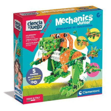 Set Clementoni Para Construir Dinosaurios Junior