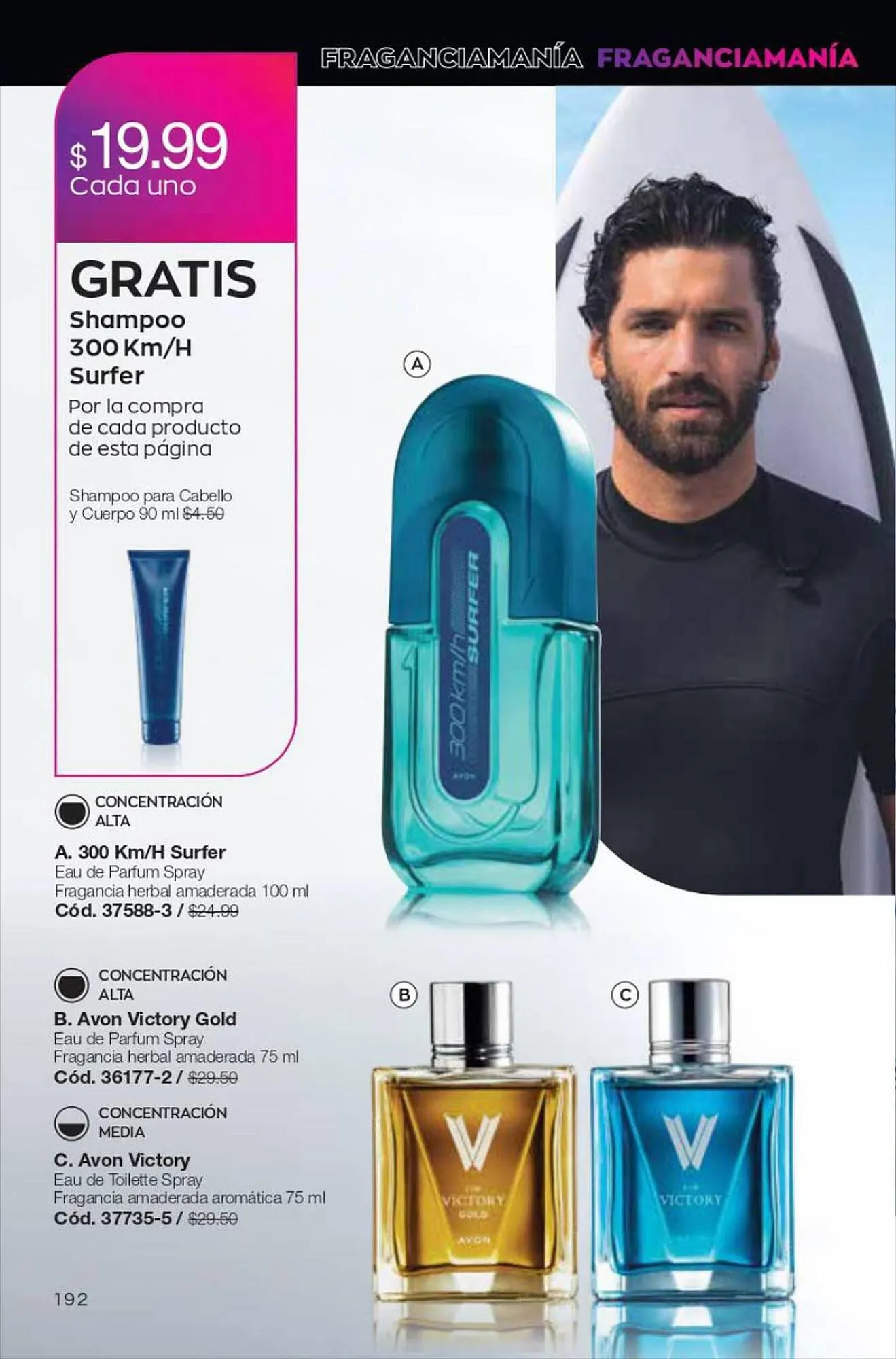 Catalogo de Catálogo AVON 31 de agosto al 30 de septiembre 2023 - Pag 192