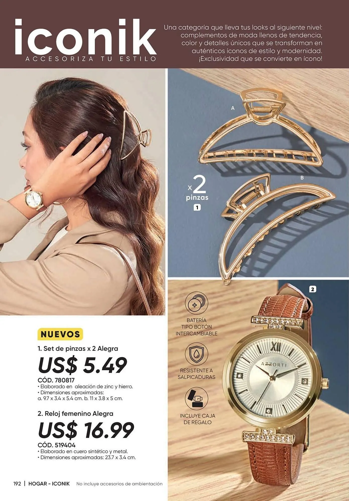 Catalogo de Catálogo Azzorti 27 de septiembre al 31 de diciembre 2025 - Pag 194