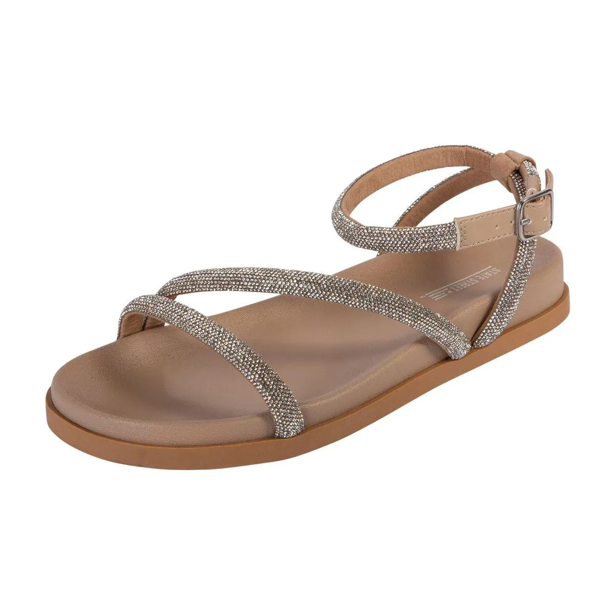 Sandalias planas Kareen para mujer