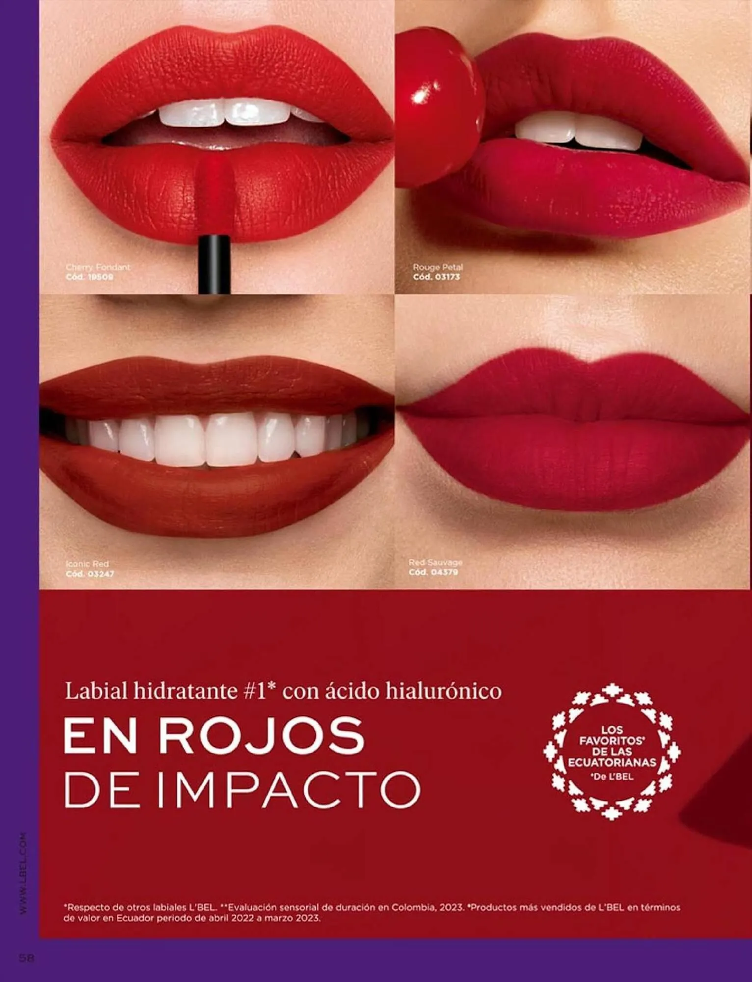 Catalogo de Catálogo L'bel 13 de septiembre al 3 de octubre 2023 - Pag 58