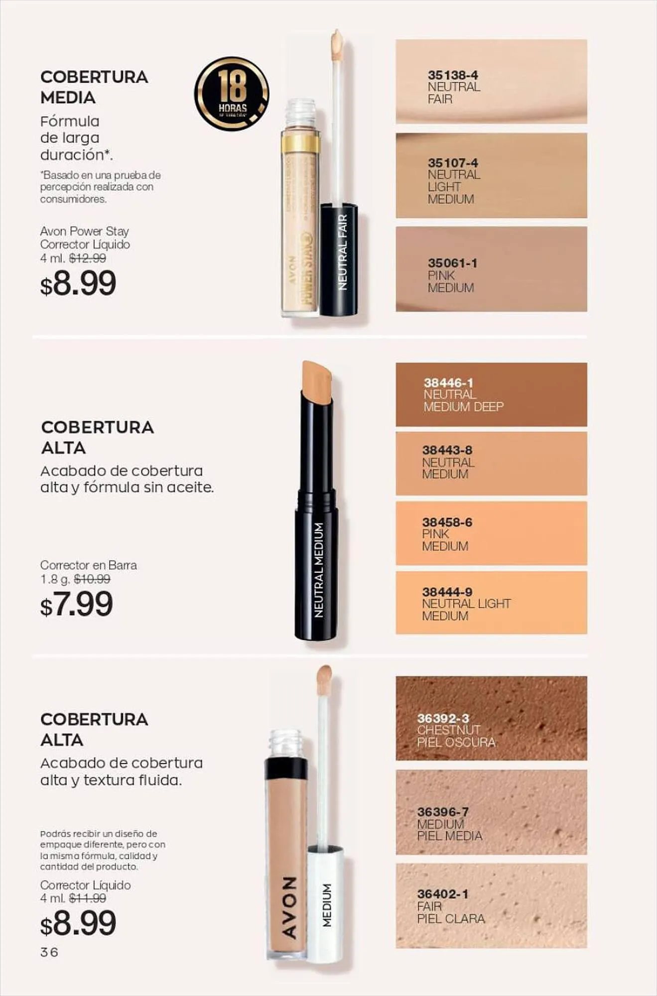 Catalogo de Catálogo AVON 31 de agosto al 30 de septiembre 2023 - Pag 36