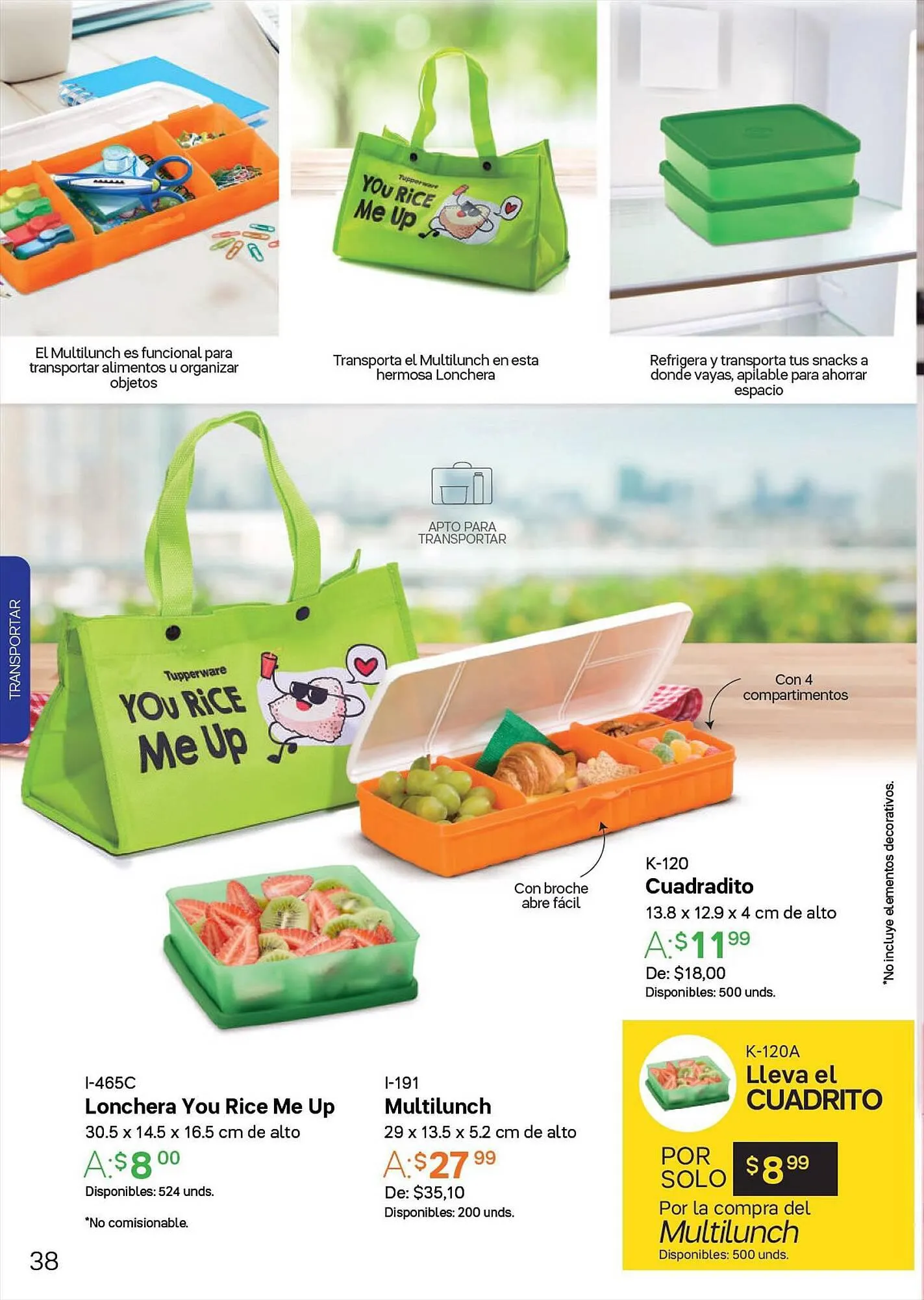 Catalogo de Catálogo Tupperware 28 de septiembre al 11 de octubre 2023 - Pag 38