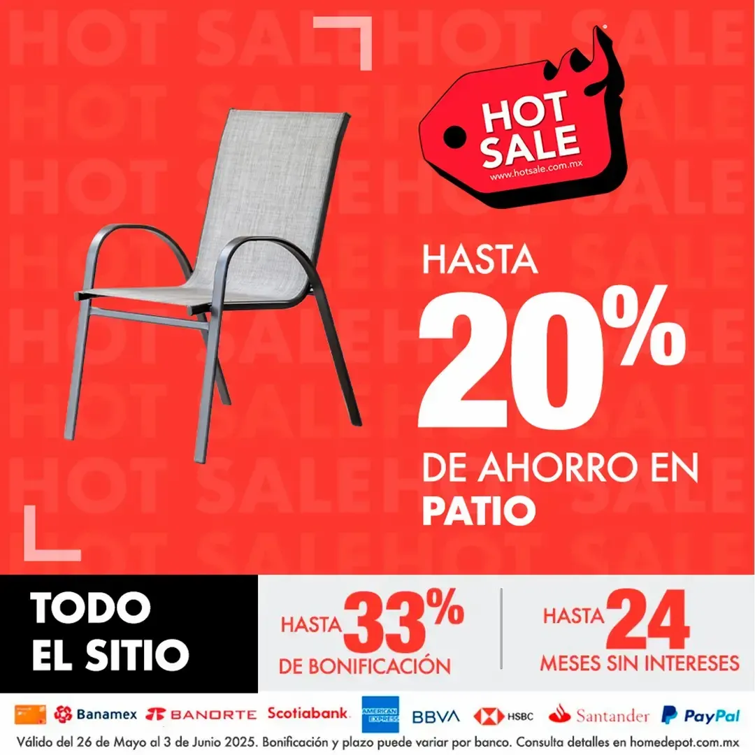 Catálogo de The Home Depot Hot Sale 26 de mayo al 3 de junio 2025 - Pagina 7
