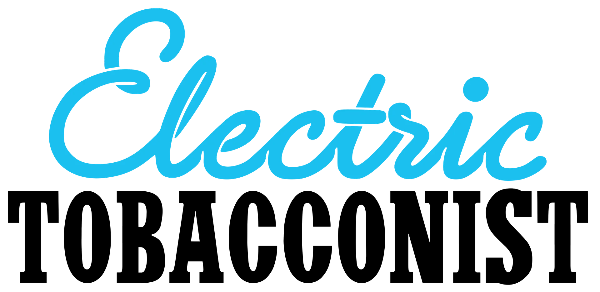 Electric Tobacconist logo. Current catalogue
